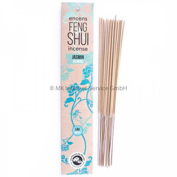 Wasser/Jasmin - Feng Shui Räucherstäbchen Les Encens du Monde