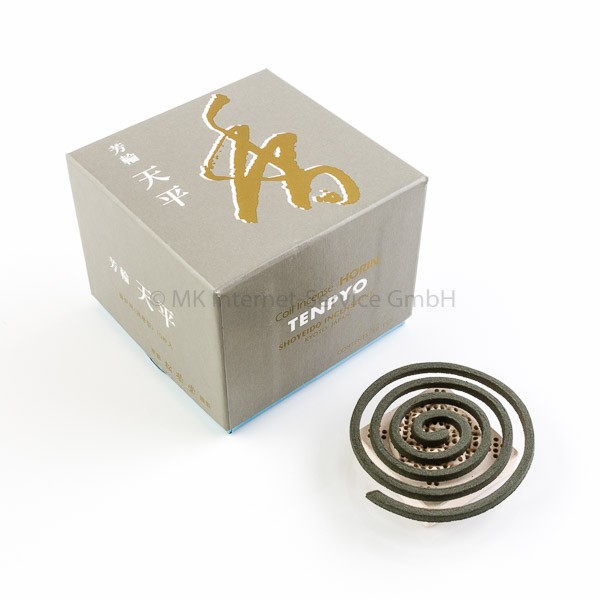 Horin Tenpyo (silber) - Japanische Räucherspiralen Shoyeido Japenese Incense coils 