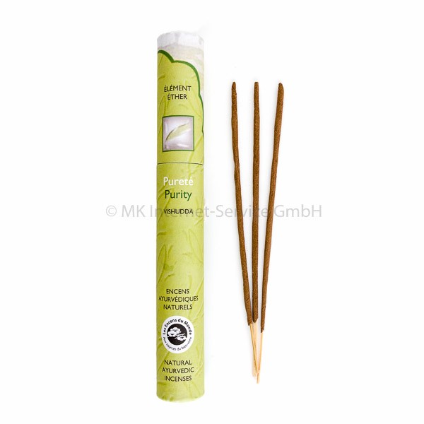Reinheit (Kehl-Chakra - Vishudda) - Ayurvedische Räucherstäbchen von Les Encens du Monde
