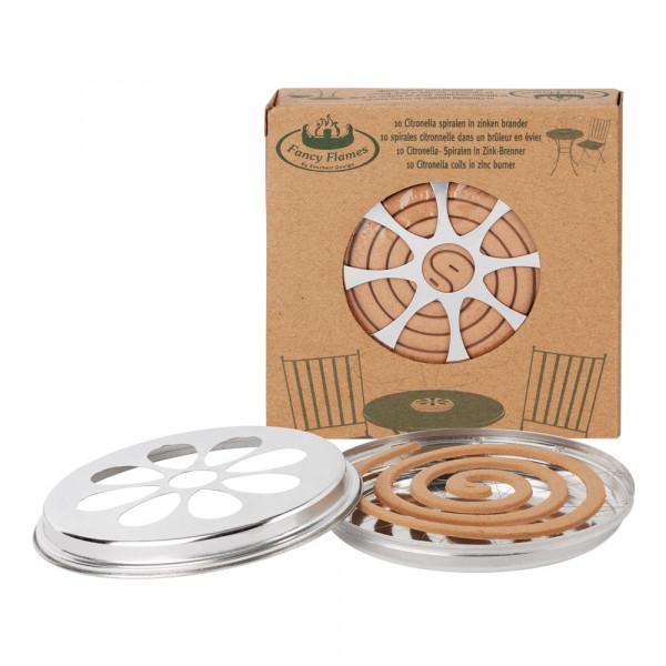 Citronella Räucherspiralen-Set für Outdoor