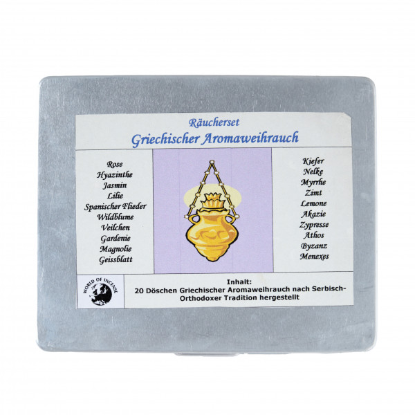 Räuchersortiment Griechischer Aroma-Weihrauch