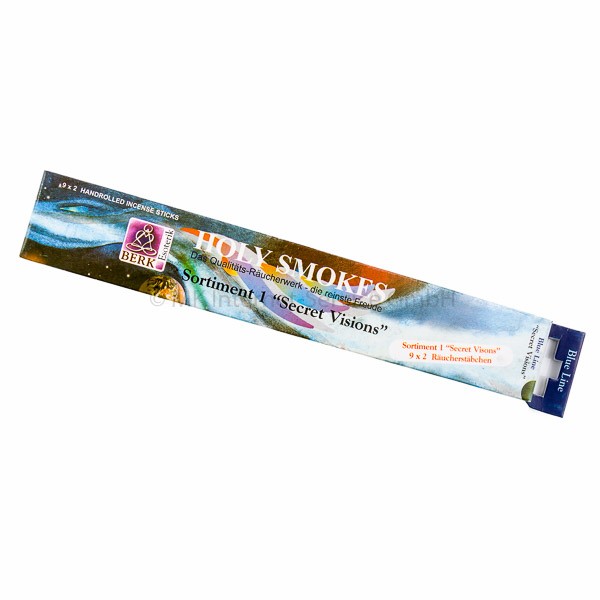 Holy Smokes Räucherstäbchen Blue Line Sortiment Secret Visions