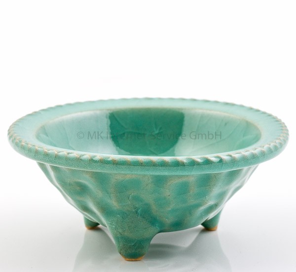 Japanische Räucherschale Nawame, grün