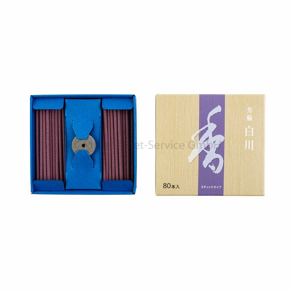 Horin Shirakawa (lila) - Japanische Räucherstäbchen Shoyeido (80)