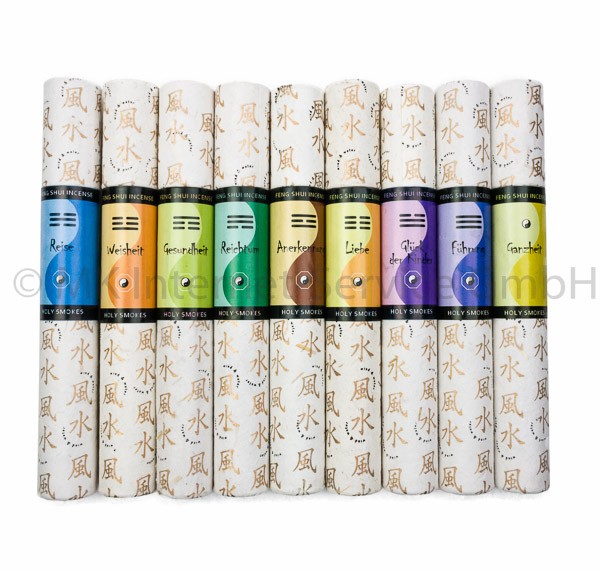 Holy Smokes Räucherstäbchen Feng Shui Line Paket