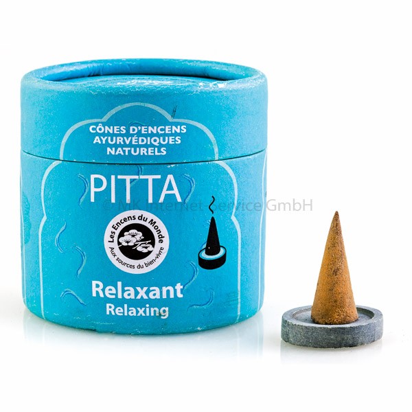 Pitta - Ayurvedische Räucherkegel Les Encens du Monde
