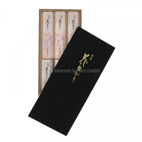 Hana-kagari (Frühlingsstimmung) Geschenkbox - Japanische raucharme Räucherstäbchen Shoyeido