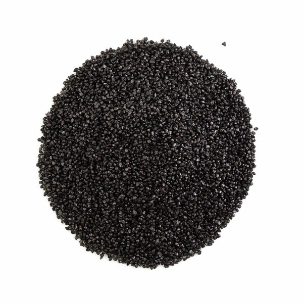 Feines Granulat, schwarz
