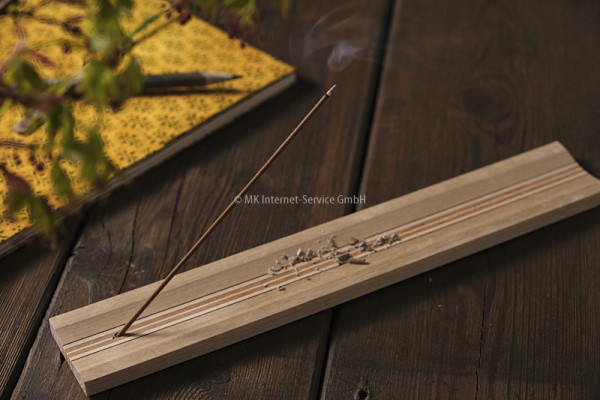 Räucherstäbchenhalter aus Eschenholz im japanischen Yosegi-Stil