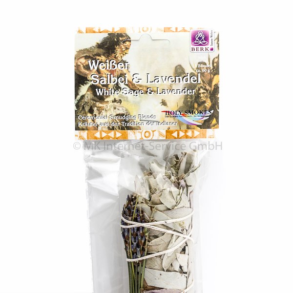 Smudge Stick Weißer Salbei und Lavendel