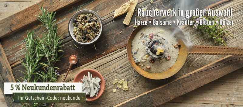 Große Auswahl an Räucherwerk