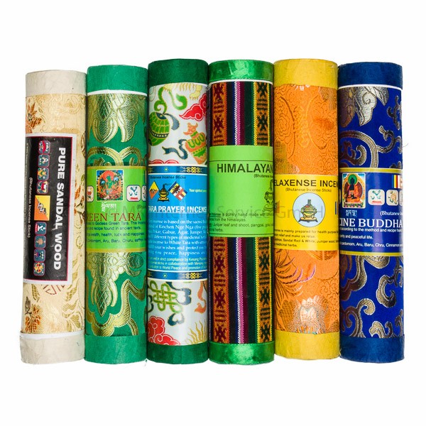 Räucherstäbchen aus Bhutan - Räucherstäbchen-Sortiment