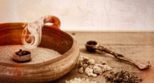 &Auml;gyptisches R&auml;ucherwerk